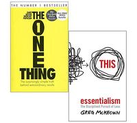 The One Thing, Essentialism The Disciplined Pursuit Of Less 2 Books Collection Set