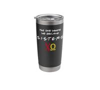 The One Where We Become Sisters Chi Omega Stainless Steel Insulated Tumbler