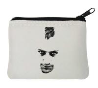 The one who Drives Taxi Art Neoprene Coin Purse Pouch 10x11cm White