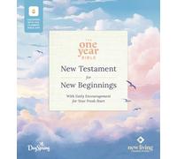 The One Year Bible New Testament for New Beginnings by DaySpring NLT, Filament Enabled (Softcover) : With Daily Encouragement for Your Fresh Start