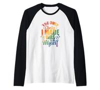 The only Choice I Made was to be Myself Raglan Baseball Tee