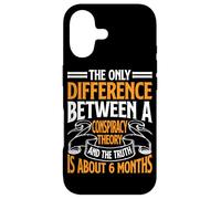 The Only Difference Between A Conspiracy Theory ||- Case for iPhone 17