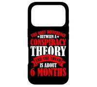 The Only Difference Between A Conspiracy Theory |- Case for iPhone 17 Pro