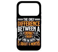 The Only Difference Between A Conspiracy Theory ||- Case for iPhone 17 Pro