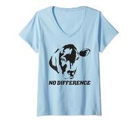 The only difference is your perception vegan saying V-Neck T-Shirt