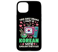 The Only Drama I Want Is Korean With English Subtitles Case for iPhone 15 Plus
