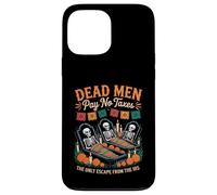The Only Escape from the IRS - Day of the Dead Patriotic Case for iPhone 13 Pro Max