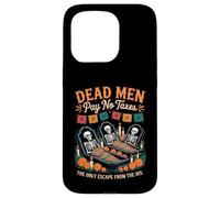 The Only Escape from the IRS - Day of the Dead Patriotic Case for iPhone 15 Pro