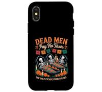 The Only Escape from the IRS - Day of the Dead Patriotic Case for iPhone X/XS