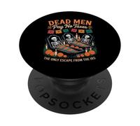 The Only Escape from the IRS - Day of the Dead Patriotic PopSockets Adhesive PopGrip
