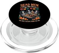 The Only Escape from the IRS - Day of the Dead Patriotic PopSockets PopGrip for MagSafe