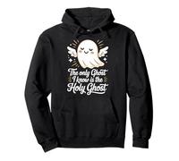 The Only Ghost I Know Is The Holy Ghost Christian Halloween Pullover Hoodie