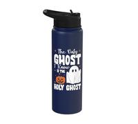 The Only Ghost I Know is The Holy Ghost Stainless Steel Insulated Water Bottle