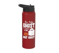 The Only Ghost I Know is The Holy Ghost Stainless Steel Insulated Water Bottle
