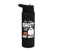 The Only Ghost I Know is The Holy Ghost Stainless Steel Insulated Water Bottle