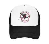 The Only Good Bug is a Dead Bug S-Starship Troopers Mesh Baseball Caps Men Printing Beach Coquette Hat Women Hip Hop Trucker Cap