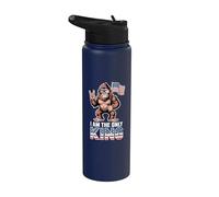 The Only King Bigfoot in America Stainless Steel Insulated Water Bottle
