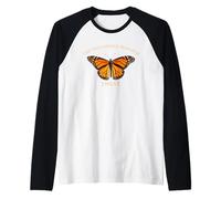 The Only Orange Monarch I Want Democracy Rebel Raglan Baseball Tee