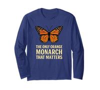 The Only Orange Monarch That Matters Butterfly Long Sleeve T-Shirt