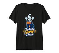 The Only Scoop I Need Protein Coffee Shaker Art Premium T-Shirt