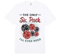 The Only Six Pack I´ll Ever Need Bocce Ball Player Comfort Colors Adult Heavyweight T-Shirt