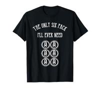 The only Six Pack I'll Ever Need Beer Cans T-Shirt