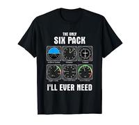 The Only Six Pack I'll Ever Need Pilot T-Shirt T-Shirt