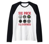 The Only Six Pack I'll Ever Need Raglan Baseball Tee