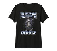 The Only Squat I'm Doin' is Diddly Cowboy Opossum Meme Premium T-Shirt