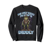 The Only Squat I'm Doin' Is Diddly Cowboy Western Frog Meme Sweatshirt
