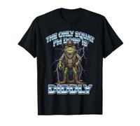 The Only Squat I'm Doin' is Diddly Cowboy Western Frog Meme T-Shirt