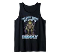 The Only Squat I'm Doin' is Diddly Cowboy Western Frog Meme Tank Top