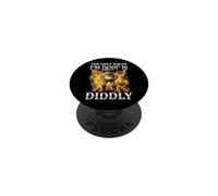 The Only Squat I'm Doin' Is Diddly Frog Meme Men Women PopSockets Adhesive PopGrip