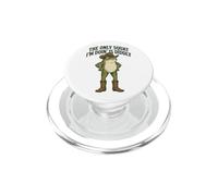 The Only Squat I'm Doin' Is Diddly Frog Meme Men Women PopSockets PopGrip for MagSafe