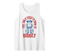 The Only Squat I'm Doin' is Diddly Frog Meme Men Women Tank Top