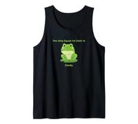 The Only Squat I'm Doin' is Diddly Funny Frog Tank Top