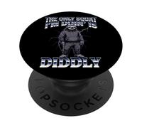 The Only Squat I'm Doin' is Diddly Sloth PopSockets Adhesive PopGrip