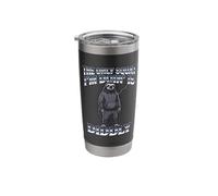 The Only Squat I'm Doin' is Diddly Sloth Stainless Steel Insulated Tumbler