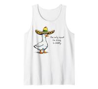 THE ONLY Squat IM Doing is Diddly Silly Goose Tank Top