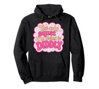 The-Only Squat I'm Doing Is Dilly Funny Gym Meme Women Girls Pullover Hoodie