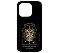 The Only Thing Constant In Life Is Change (Boho Butterfly) Case for iPhone 15 Pro