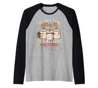 The Only Thing Getting Lit are My Fall Candles Raglan Baseball Tee