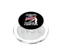 The Only Thing I Love More Than Being A Veteran Is A Papa PopSockets PopGrip for MagSafe