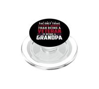 The Only Thing I Love More Than Being A Veteran Is Grandpa PopSockets PopGrip for MagSafe