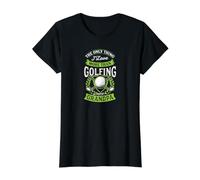 The Only Thing I Love More Than Golfing is Being A Grandpa Value Graphic T-Shirt, Women, Black, S