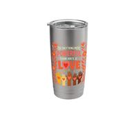The Only Thing More Powerful Than Hate is Love Cute Hearts Stainless Steel Insulated Tumbler