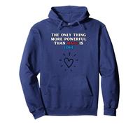 The Only Thing More Powerful Than Hate, is Love Pullover Hoodie