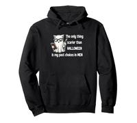 The Only Thing Scarier Than Halloween Is My Choices in Men Pullover Hoodie