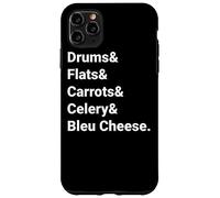 The Only Way to Eat Wings Funny Buffalo Chicken Wing Case for iPhone 11 Pro Max