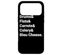 The Only Way to Eat Wings Funny Buffalo Chicken Wing Case for iPhone 17 Pro Max